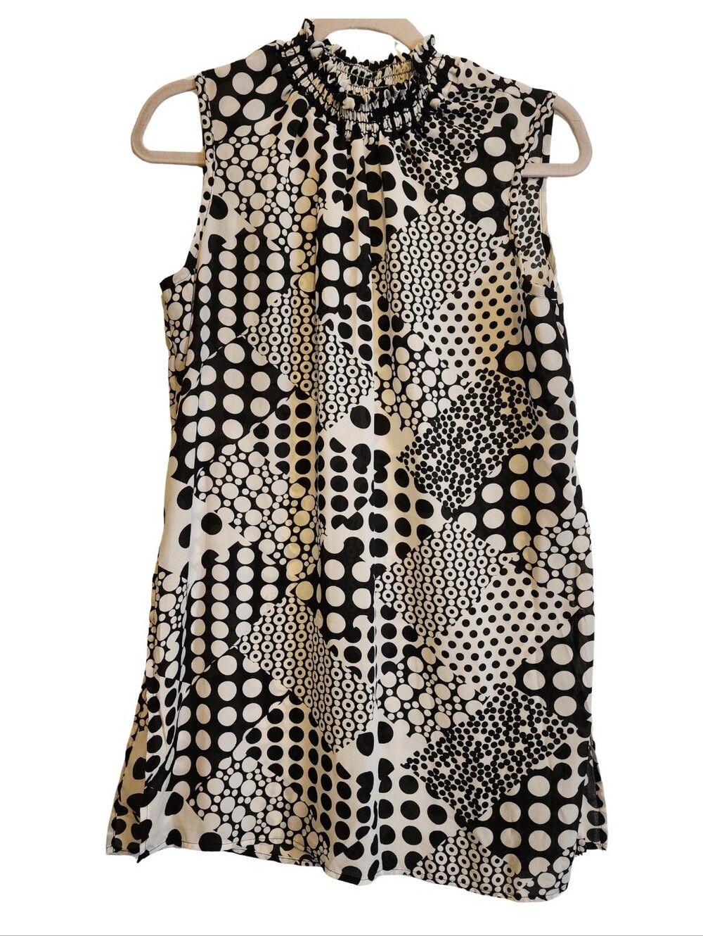 Black & White Tunic, Sz 10/12